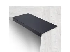 Metalen Bureaublad met Klembevestiging voor Hoek- en L-Vormige Bureaus