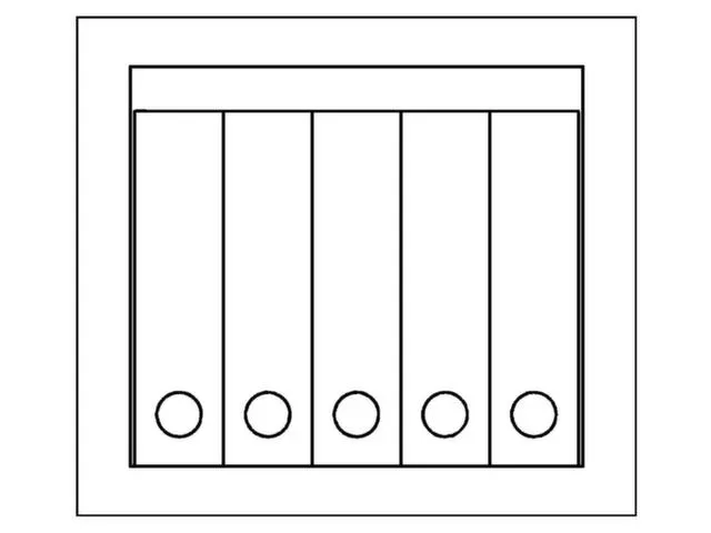 Documentenkluis 30min. Brandveilig Veiligheidsklasse 2 450x505x450mm