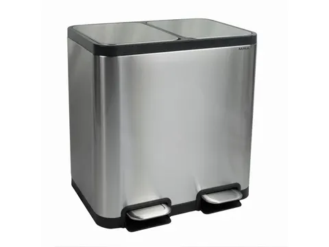 Pedaalemmer MAULcycle 20+20 Liter RVS