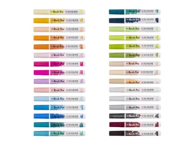 Ecoline Brush pen etui van 30 stuks set Additional
