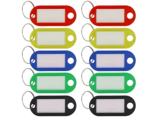 Sleutelhanger Westcott ass. 10st. in polybag. Met verwisselbaar etiket - 3