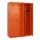 locker voor scheiding van kleding,HxBxD 1850x1200x500mm,4vak
