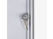 Vergrendelbaar Muurvitrine Magnetisch Economy 1xA4 Zilver - 2