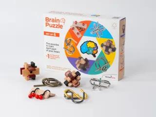 Brain Puzzles - set of 6 - 1