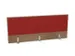 panneau de rehausse,p. table de bureau,NT-cerise,BN4011-rouge