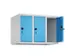 opzetkast,v. locker,3vak.,vak B 250mm,HxBxD 500x750x500mm,vleugeldeur