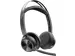 Poly Voyager Focus 2-M USB-C headset met USB-C/A-adapter zwart
