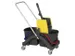 kit de chariot de lavage seau 2x17l ROUGE/BLEU support à franges