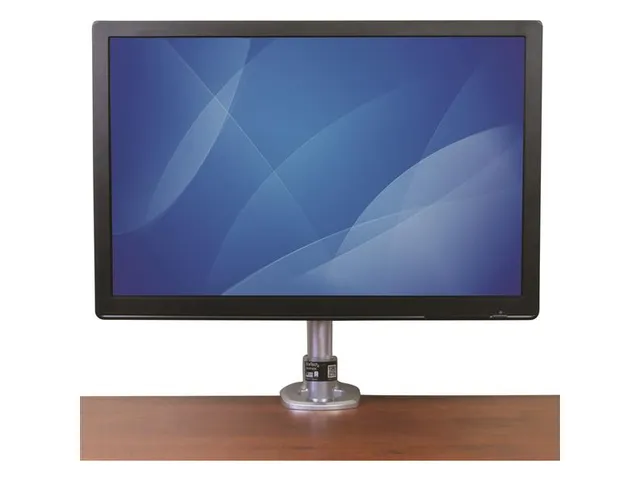 Monitorarm 1 scherm Bureauklem en doorvoer 12-30 inch