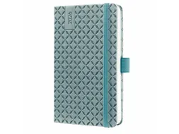 Weekagenda Flair A6 2026 (NL/FR/EN/DU) Ocean Blue Hardcover
