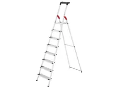veiligheidsladder,eenzijdig,8 XXL treden,Stand H 1,72m,balk L 2,56m