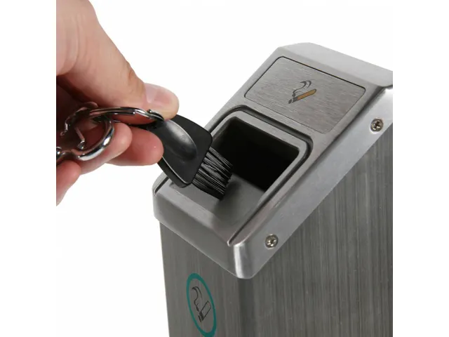 Rechthoekige Asbak Staand