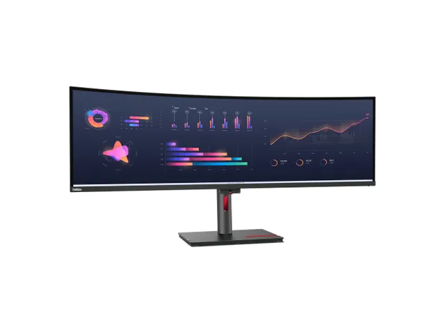 Lenovo ThinkVision P49w-30 LED display 49 Inch Monitor DQHD Zwart