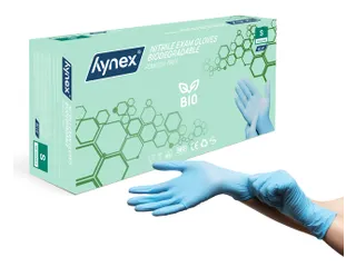 Handschoen Hynex nitril Maat S blauw 3.5gr 100 stuks - 2