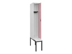 locker met bank,HxBxD 2120x300x815mm,1vak,vak B 300mm,cilinderslot