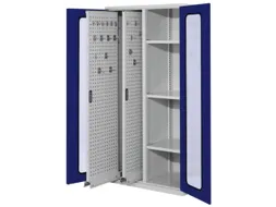 Verticale Uitschuifkast Venster 1950x1000x600mm 2legborden Ral5010