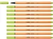 Fineliner STABILO point 88/14 fijn vleugje limoen