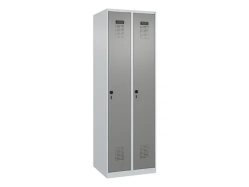 locker voor scheiding van kleding,HxBxD 1850x600x500mm,2vak