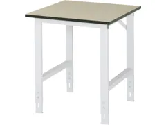 werkbank,HxBxD 760-1080x750x800mm,MDFblad,draagverm. 500kg