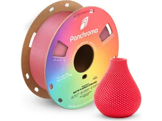PLA Dual Matte 1,75mm roze-rood 1kg Panchroma 3D Filament - 2