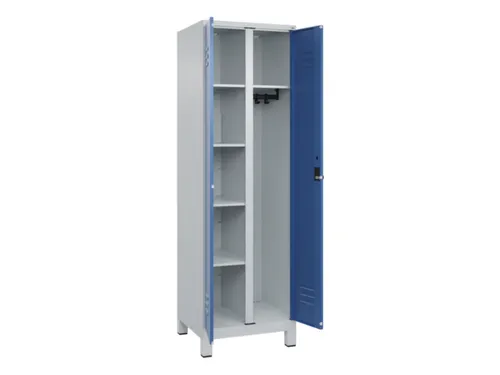 wasgoedverdeelkast,HxBxD 1950x600x500mm,vak B 300mm,draaigrendel
