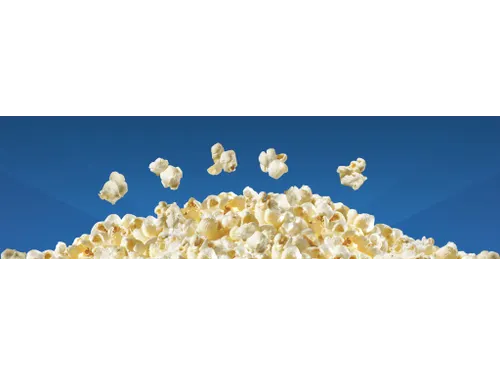 Popcorn, zoet, zak van 27 g