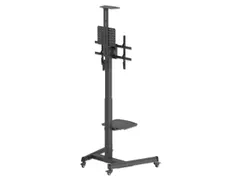 Trolley voor TV’s en monitoren (met slinger), voor schermen 37 inch