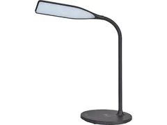 ALBA Led bureaulamp Smart met QI oplader zwart