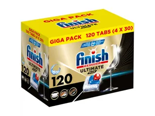 Vaatwastabletten Finish Ultimate plus 120 stuks gigapack - 3