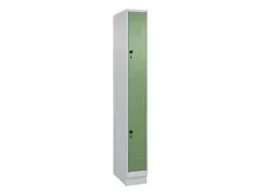 dubbeldekse locker,HxBxD 1950x250x500mm,1x2vak.,vak B 250mm