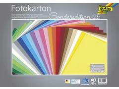 Fotokarton Folia 300gr 50x70cm 25vel assorti