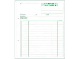Orderboek 21x18cm 50blz Tripli - 2