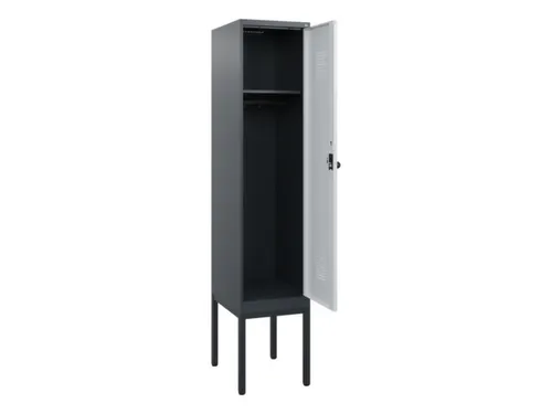 schoollocker,HxBxD 1950x400x500mm,1vak,vak B 400mm,draaigrendel