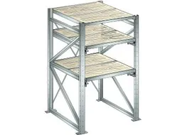 uittrekstelling voor zware lasten,HxBxD 2000x1290x1260mm,vaklast 800kg