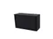 schuifdeurkast,HxBxD 720x1200x445mm,CC-zwart