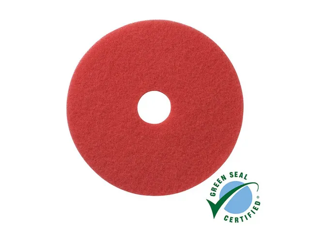 Wecoline Vloerpad Schrobpad 12 Inch Rood 5 Stuks