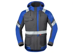 Parka HAVEP 50286 gris/bleu barbeau Taille L