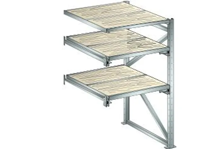 rayonnage extensible pour charges lourdes,HxlxP 2000x1290x1260mm