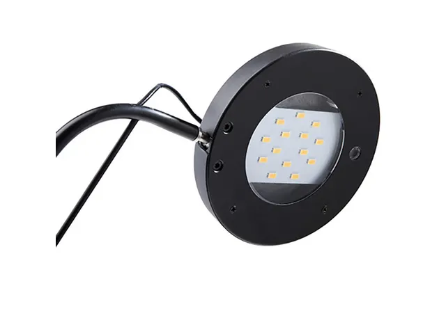 Unilux Illusio bureaulamp LED Zwart Dimbaar