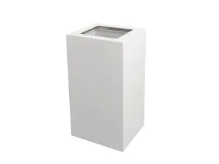 V-Part Top voor Modulaire Afvalbak 85 en 90 L Wit - 4