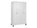 locker voor scheiding van kleding,HxBxD 1950x1200x500mm,4vak