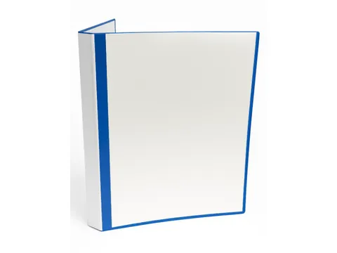 Showalbum 20 tassen en omslaghouder Blauw A4