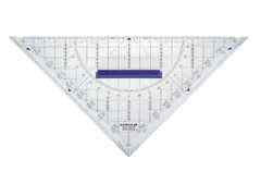 Geodriehoek Staedtler Mars 568 22cm Transparant