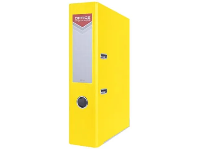 ordner A4 75 mm geel