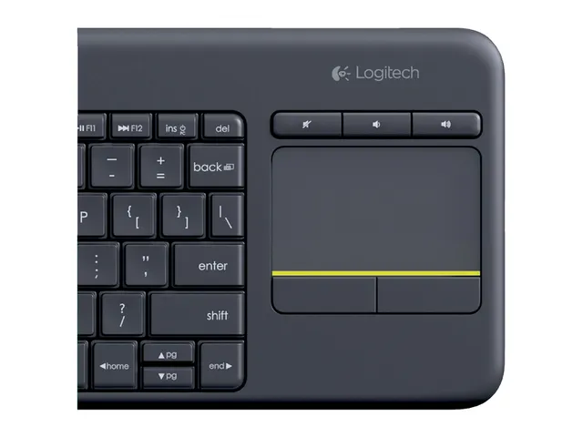 Clavier Logitech K400 qwerty noir