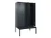 locker met bank,voor scheiding van kleding,HxBxD 2120x1200x815mm,4vak