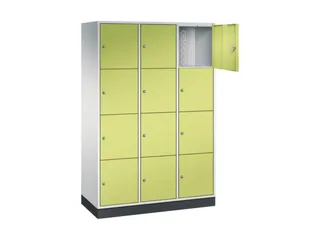 grootvolume-lockersysteem,RAL 7035/RDS1108060,HxBxD 1950x1220x500mm - 1