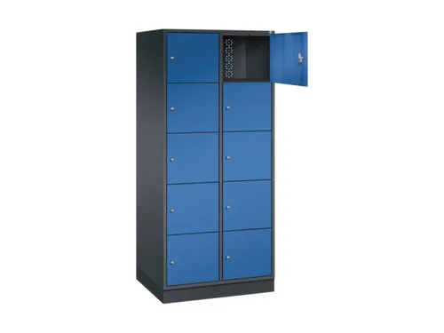 grootvolume-lockersysteem,HxBxD 1950x820x600mm,2x5vakken,cil.-slot