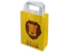 Sac papier Elco Color 18x8x26 cm lion kraft 90gr 50pcs