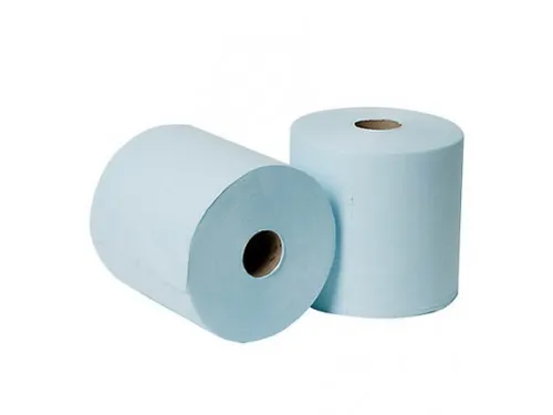 Poetsdoek Rol Cellulose Polyester 500 Doeken Pluisarm 2 Rol